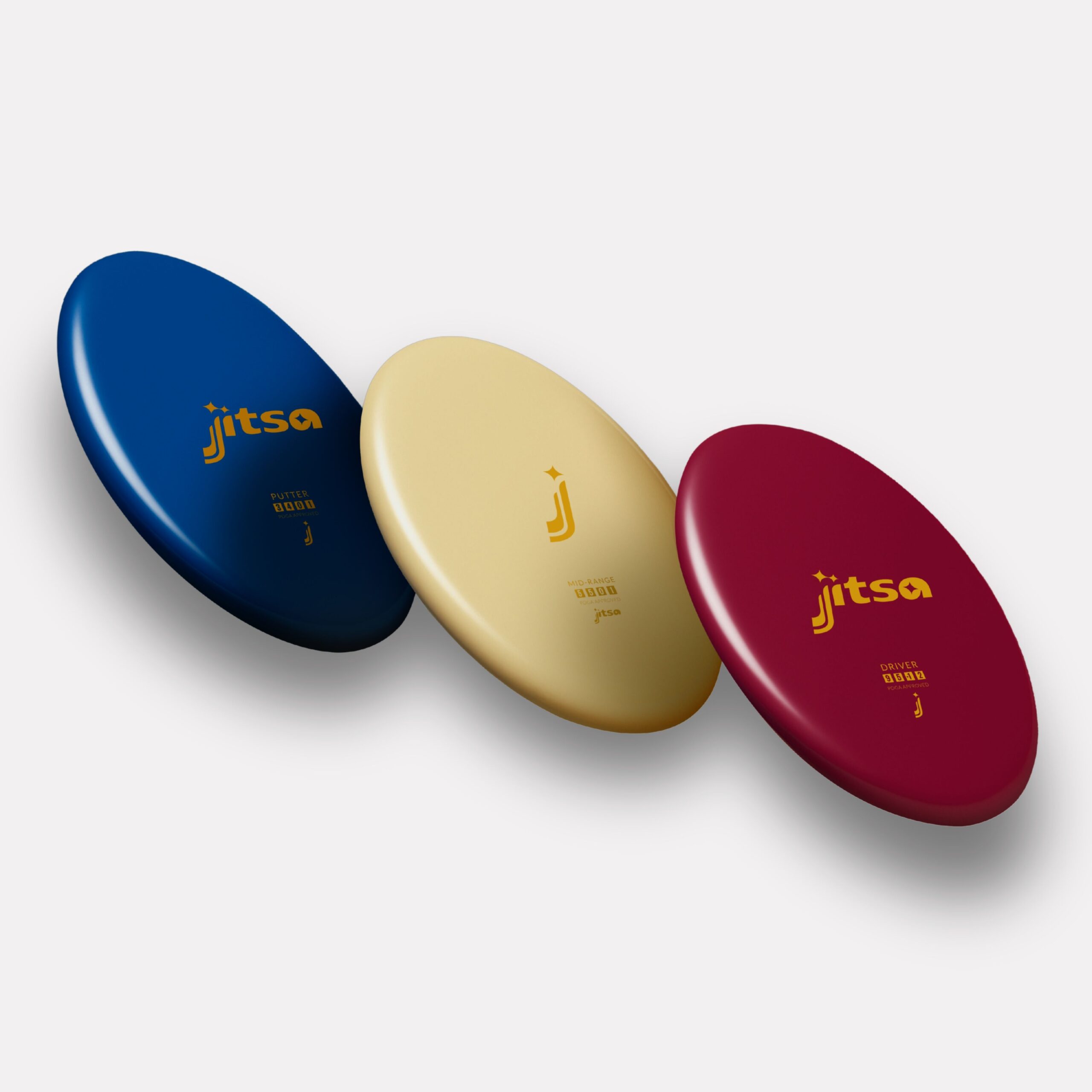 Profesjonalny zestaw dysków Disc Golf