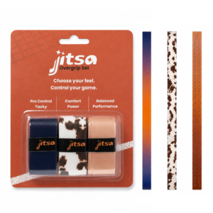 JITSA Overgrip Set – Stylowe Owijki do Rakiet | 3 szt.
